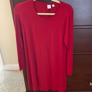 GAP red dress